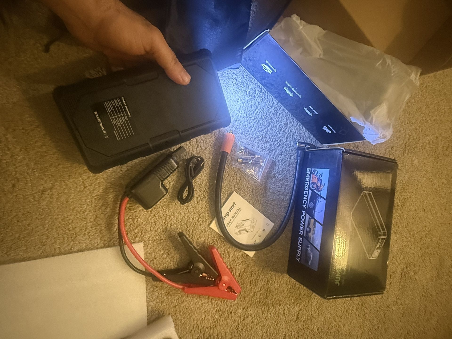 4000A Jump Starter with Air Compressor - photo 3