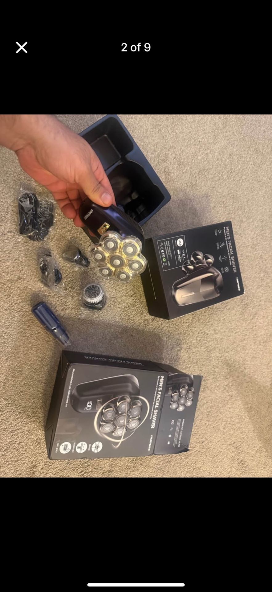 Head Shavers for Bald Men, Wet & Dry 5D Floating Razor - photo 2