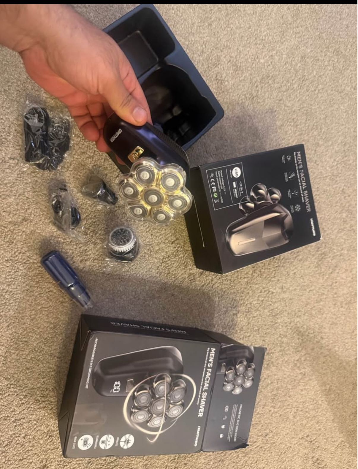 Head Shavers for Bald Men, Wet & Dry 5D Floating Razor - photo 4
