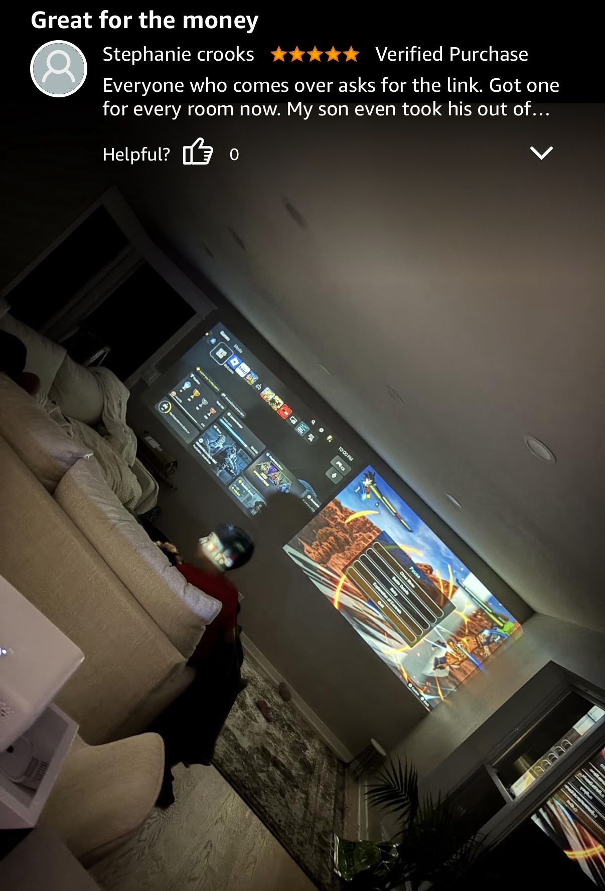 1080P WiFi & Bluetooth Projector with Auto Focus - photo 4