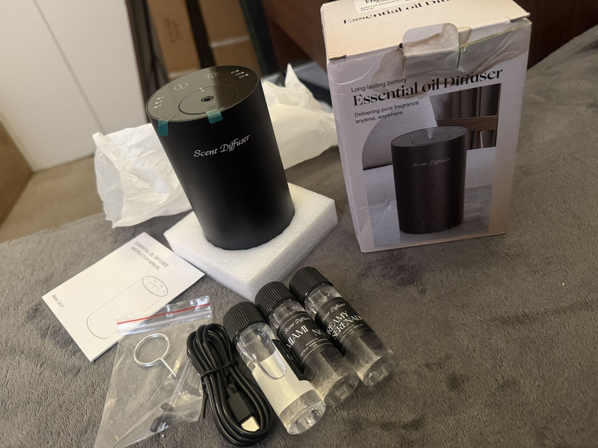 Waterless Essential Oil Diffuser Starter Kit