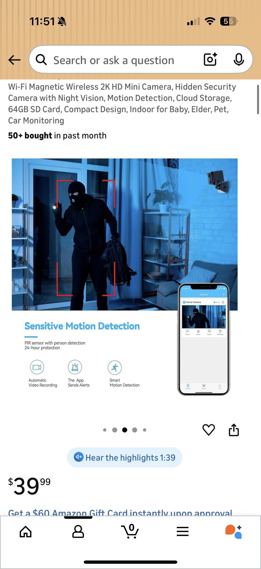 4K Baby & Pet Camera with AI Motion Detection & Night Vision - photo 3