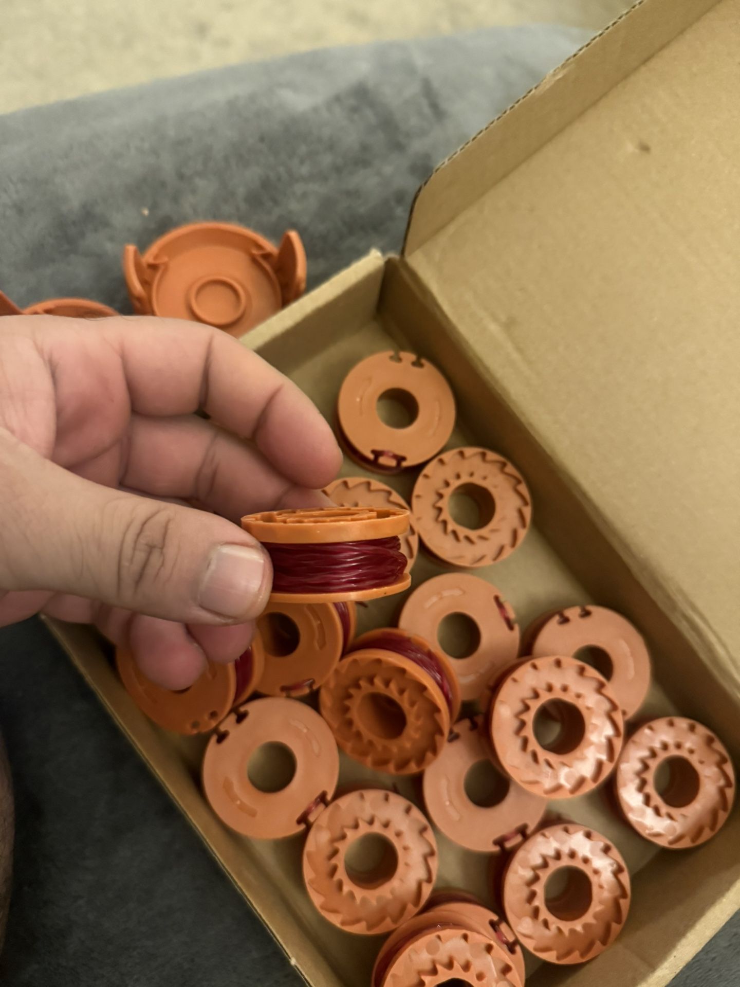 20 Pack WA0010 Replacement Spool for Worx Weed Eater - photo 2
