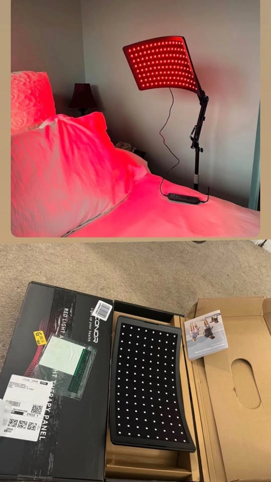 Red Light Therapy Lamp for Face and Body with Stand - photo 5
