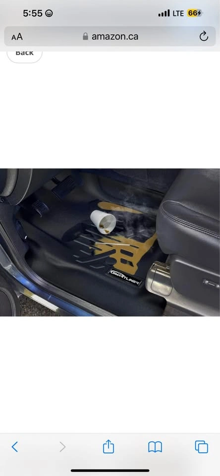 3D Smartliner Custom Fit Floor Liner Set GMC Acadia - photo 2