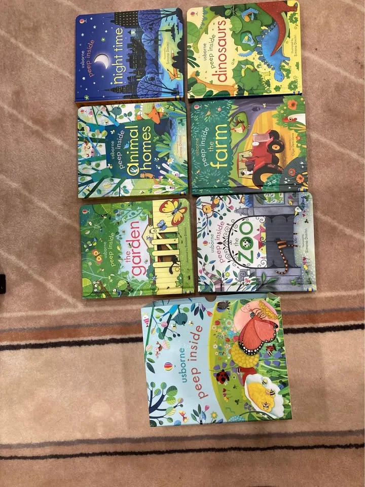 Usborne peep inside books - 6 hard cover books image indicator(3)