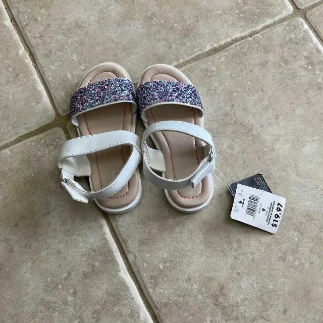 GEORGE BRANDED SANDALS TODDLER SIZE 9 NEW image indicator(3)