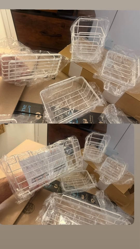 6pcs Stainless Steel Rustproof Shower Caddy - photo 5