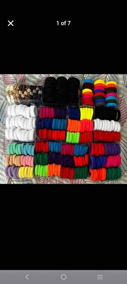 Bulk Assorted Elastic Hair Ties