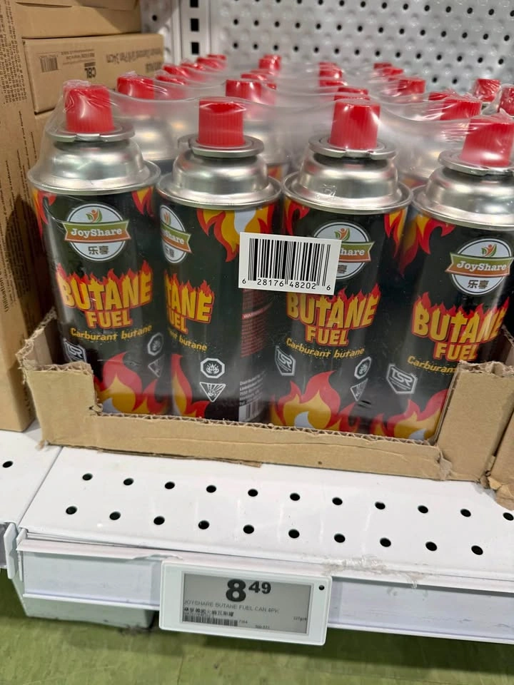 JoyShare Butane Fuel 4-Pack