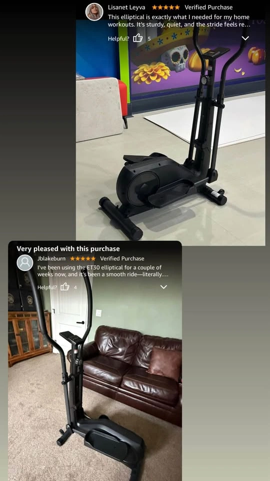 Elliptical Exercise Machine with Magnetic Driving System - photo 4