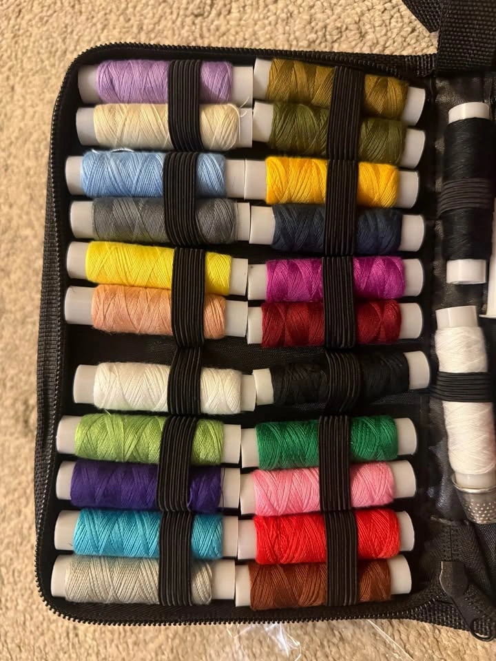 Sewing Kit with 100 Supplies and 24-Color Threads - photo 3