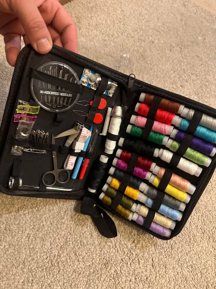 Sewing Kit with 100 Supplies and 24-Color Threads - photo 4