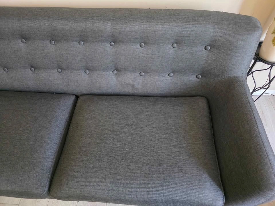 Mid-Century Modern Tufted Sofa - photo 2