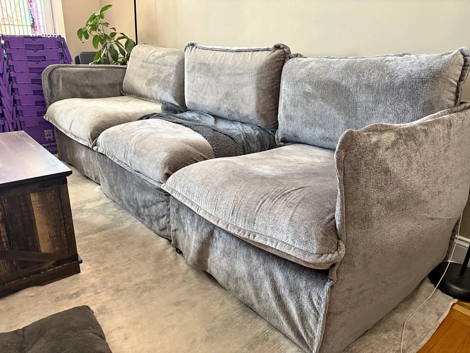 Anabei washable couch w/ extra slip cover