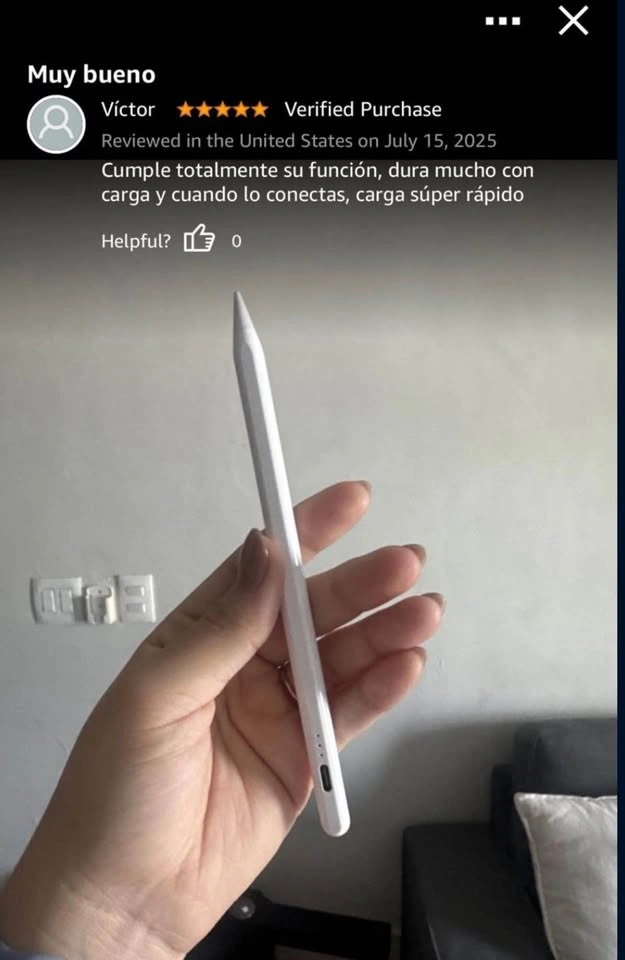 Stylus Pen for iPad 6th-11th Gen - Fast Charge Active Pencil - photo 4