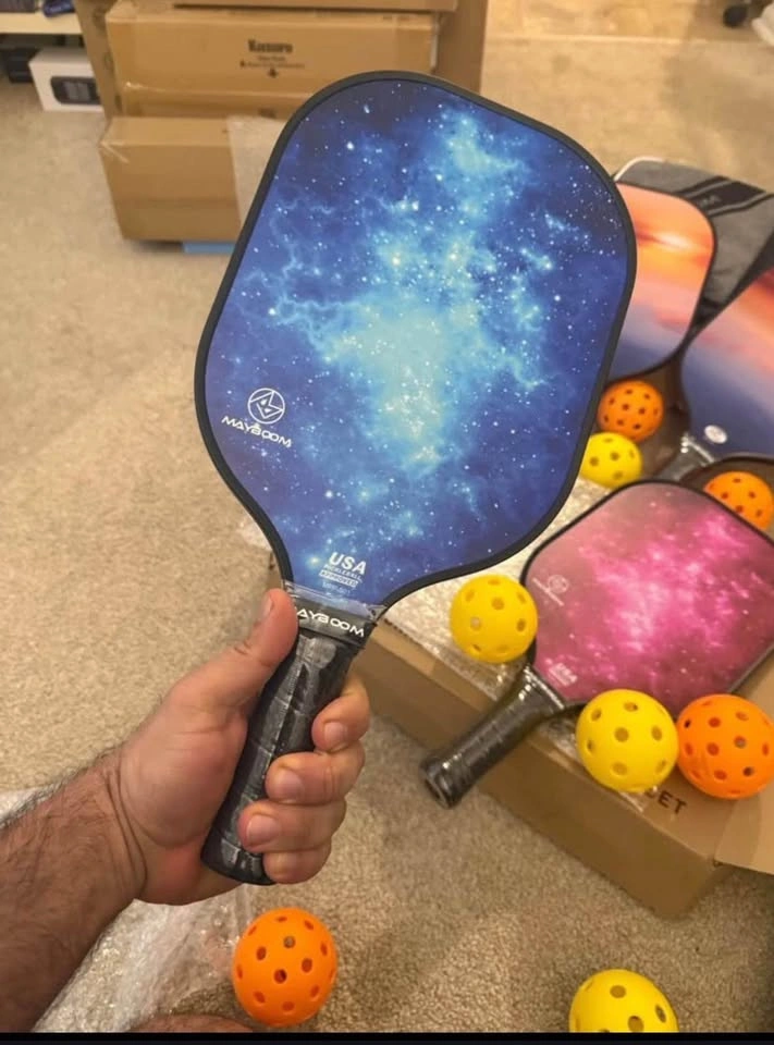 Pickleball Paddles Set of 2 USAPA Approved with Balls and Bag - photo 3