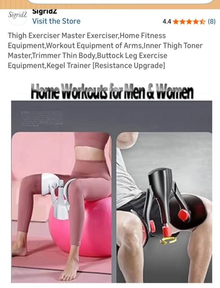Thigh Exerciser Master, Home Fitness Equipment - photo 3