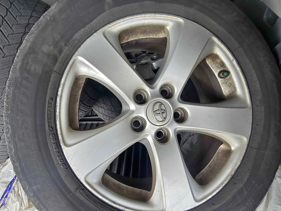 OEM Toyota 17" Alloy Rims with TPMS Sensors Included