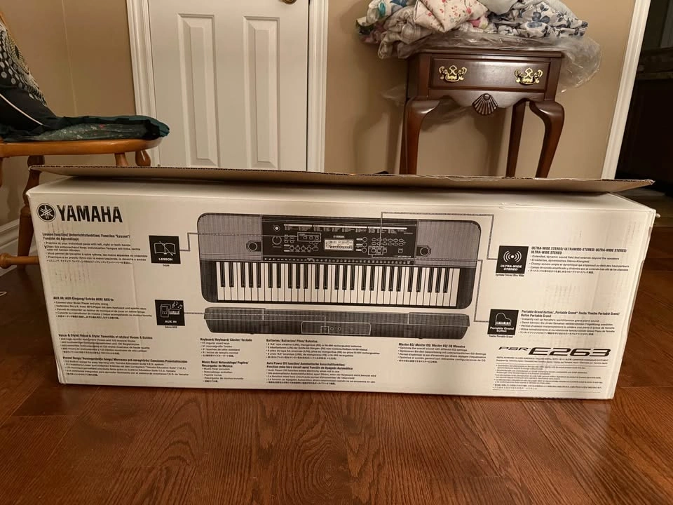 Yamaha PSR-E263 Digital Keyboard - photo 2
