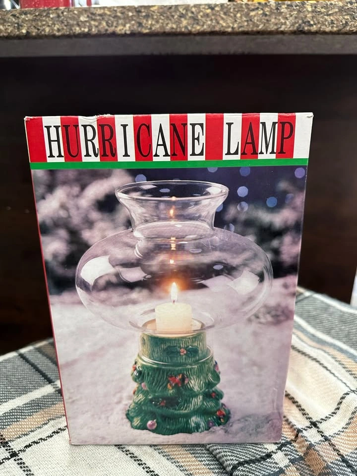 Hurricane Christmas Lamp (All Glass) (Brand New) - photo 3