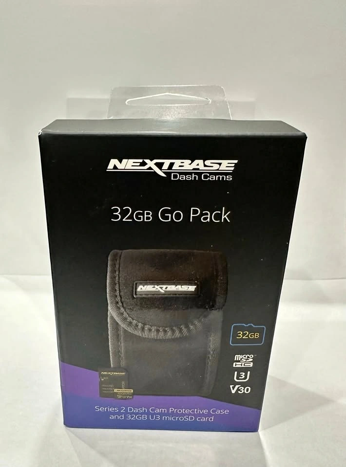 Nextbase Dashcam 32GB microSD Card + Go Pack