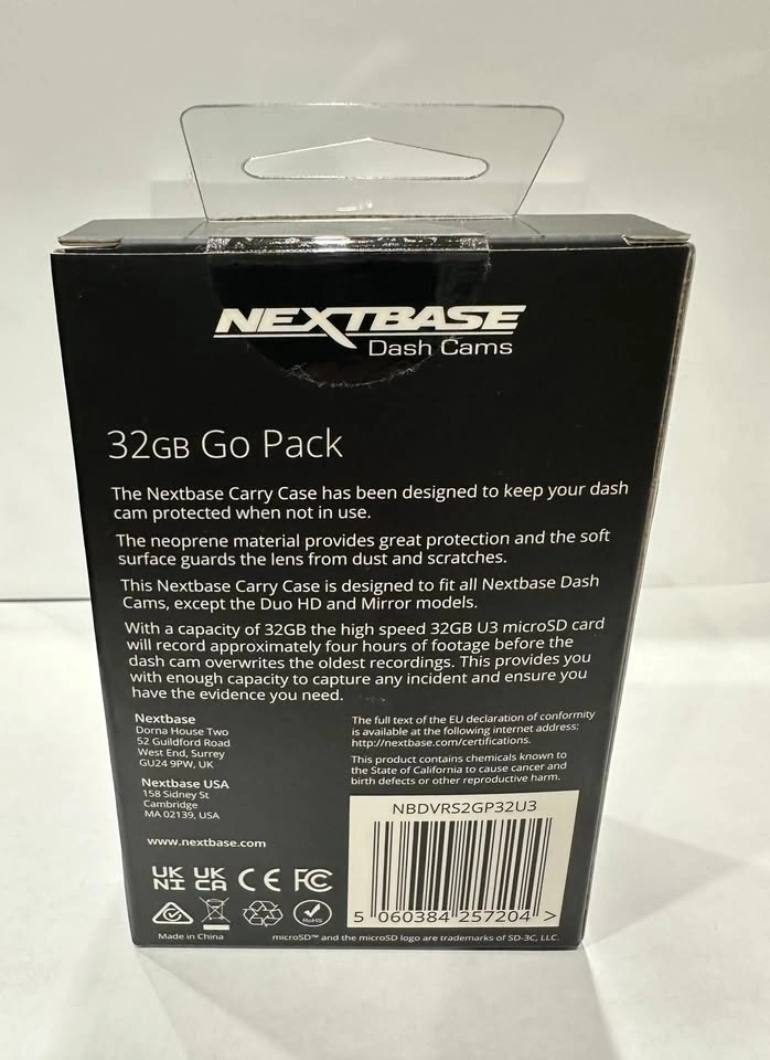 Nextbase Dashcam 32GB microSD Card + Go Pack - photo 3
