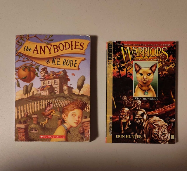 Various children books and biographies