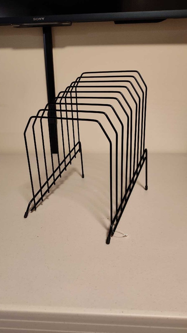 Black Wire File or Record Holder- slanted - photo 3