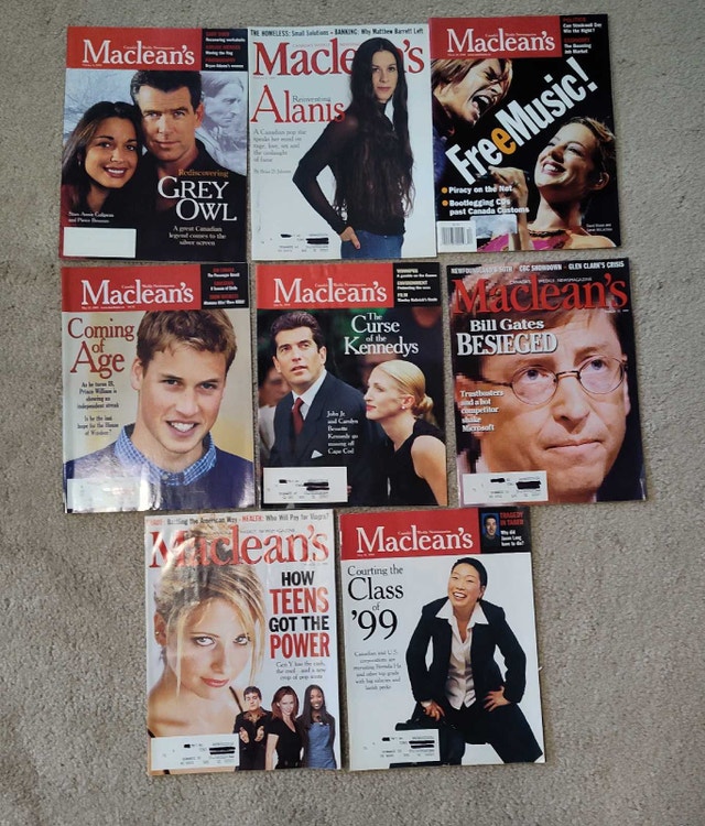 1999 Maclean's magazines