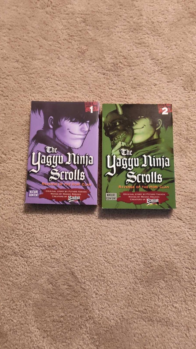 Yagyu Ninja Scrolls Manga
