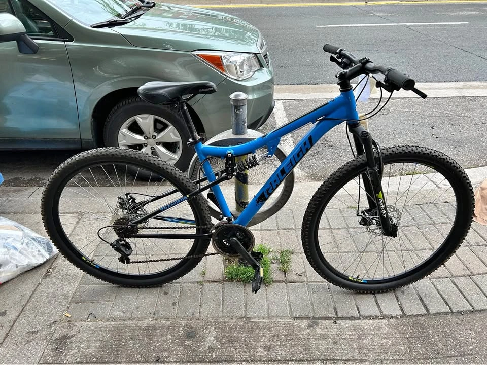 Raleigh Full Suspension Mountain Bike 18” 29er