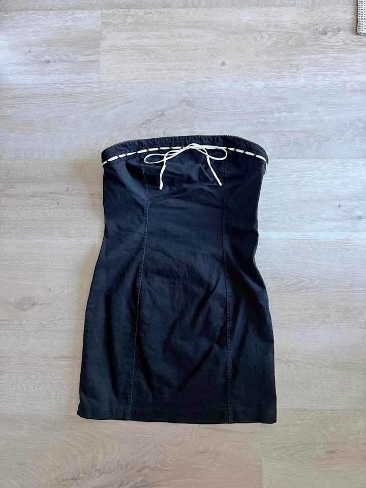 GARAGE Strapless Dress