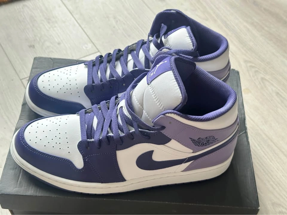 Air Jordan 1 Mid - Sky J Purple US 12 - photo 2