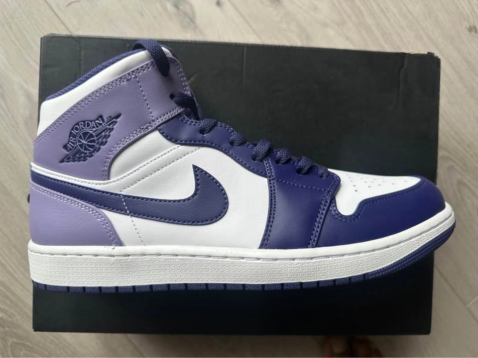 Air Jordan 1 Mid - Sky J Purple US 12 - photo 3