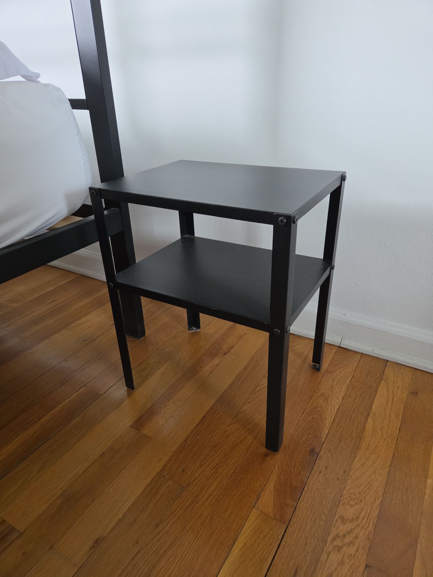 Bed Stands Metal Black - photo 2