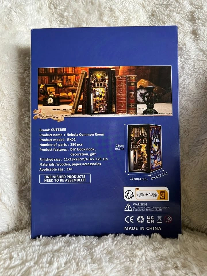 DIY Book Nook Kit - Nebula Common Room (Ravenclaw) - photo 2