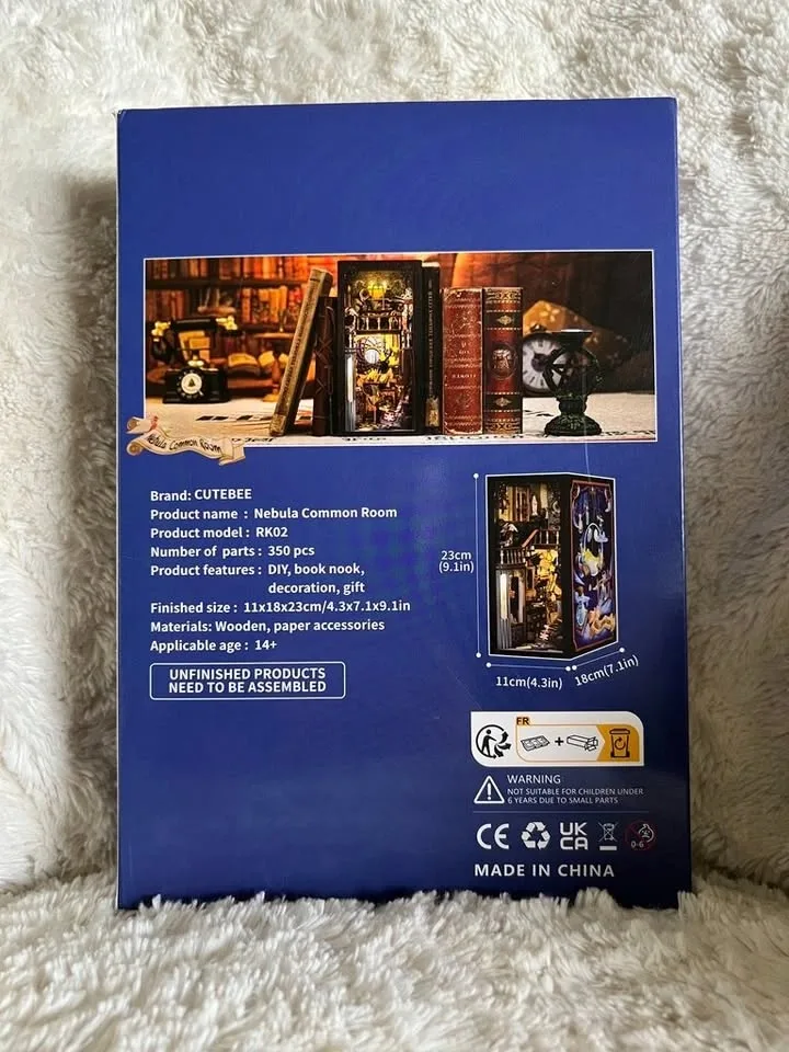 DIY Book Nook Kit - Nebula Common Room (Ravenclaw) - photo 2
