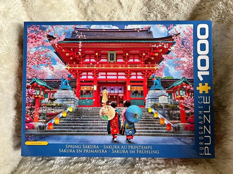Spring Sakura Puzzle (1000 Pieces)