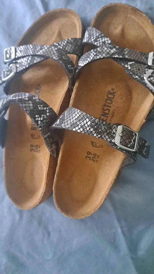 Birkenstock sandals with adjustable straps