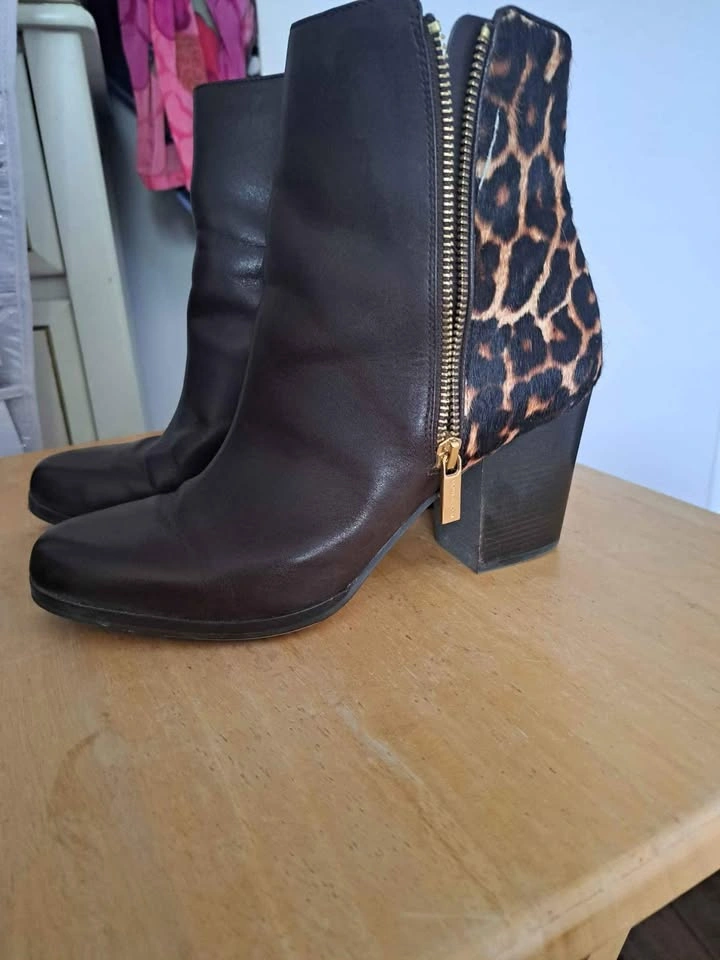 Brown MK Boots size 9