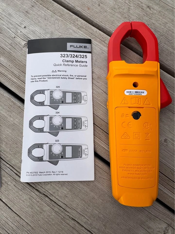 Fluke 323 True-RMS Clamp Meter - Brand New In Box (NIB) - photo 3