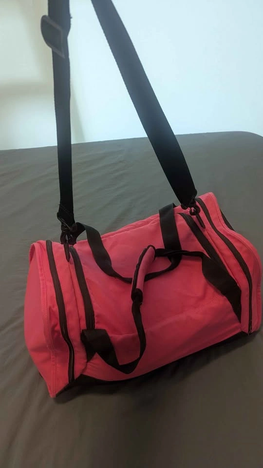 Nike Brasilia 6 Hot Pink Large Duffle Bag - photo 2