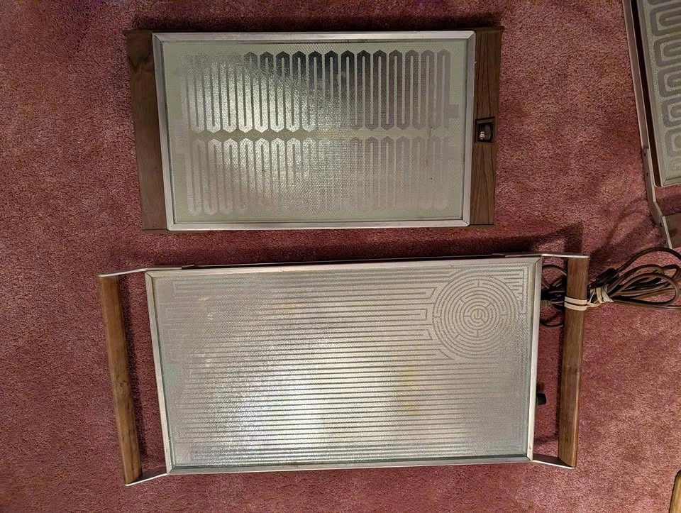 Vintage MCM Electric Warming Tray Collection (3 Units)