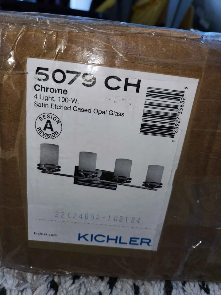 Kichler Lighting 5079CH Hendrik 4-Light Vanity Fixture - photo 3