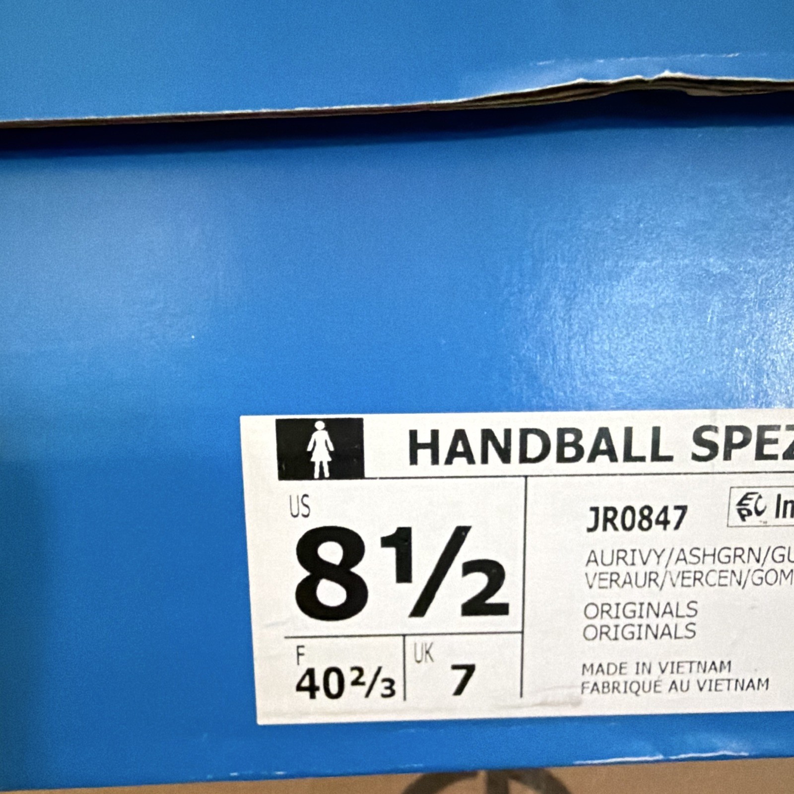 adidas Handball Spezial Aurora Ivy/Ash Green Suede - photo 5