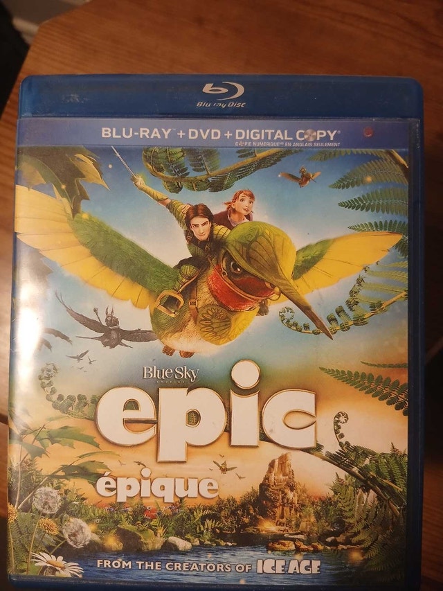 Epic DVD Blu Ray
