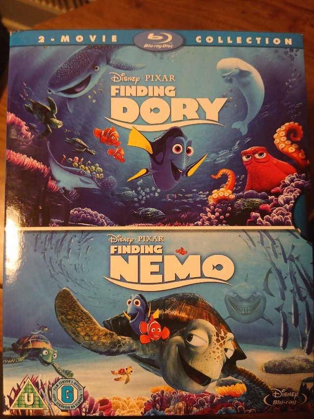 Finding Nemo/Finding Dory Blu Ray