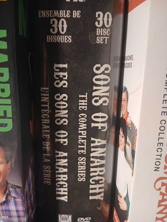 Sons Of Anarchy complete series