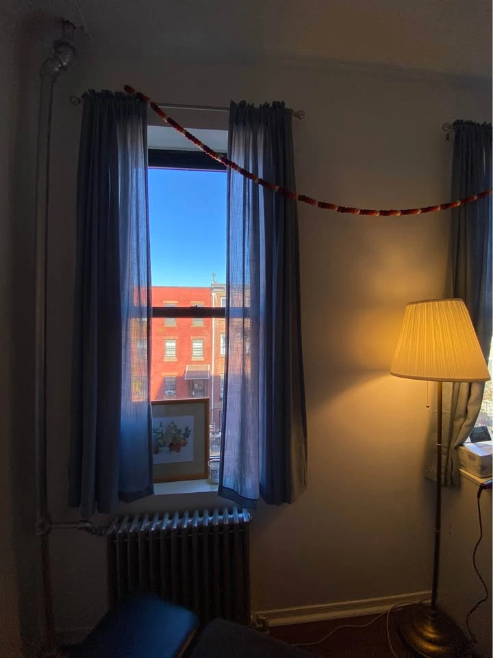 Blue Linen Curtains - photo 4
